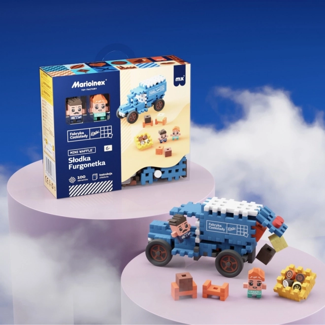 Sweet Delivery Truck Building Set by Wedel