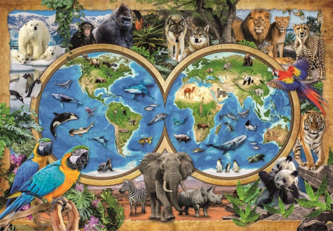 Clementoni Animal World Puzzle 300 Pieces