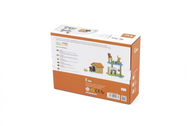 Wooden Animal Play Set