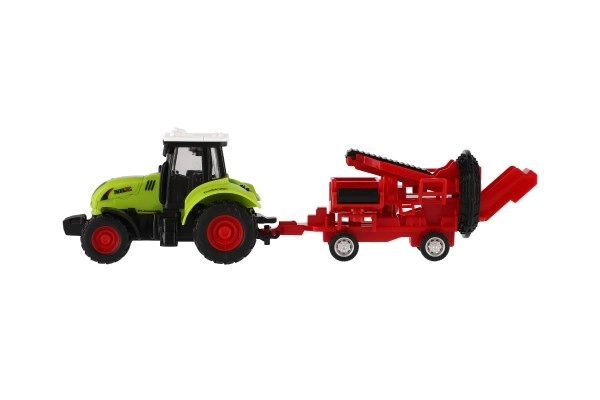 Tractor with Trailer Toy