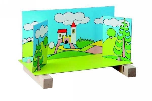 Magnetic Castle Theater for Kids