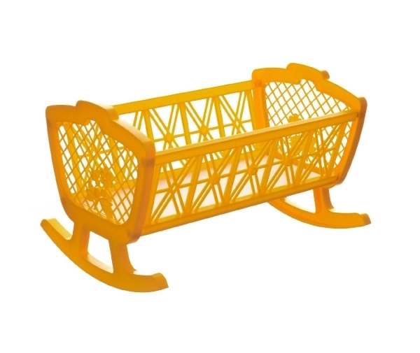 Plastic Doll Cradle