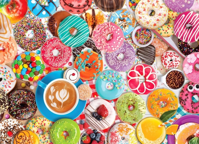 Eurographics Puzzle - Doughnut Celebration (1000 Pieces)