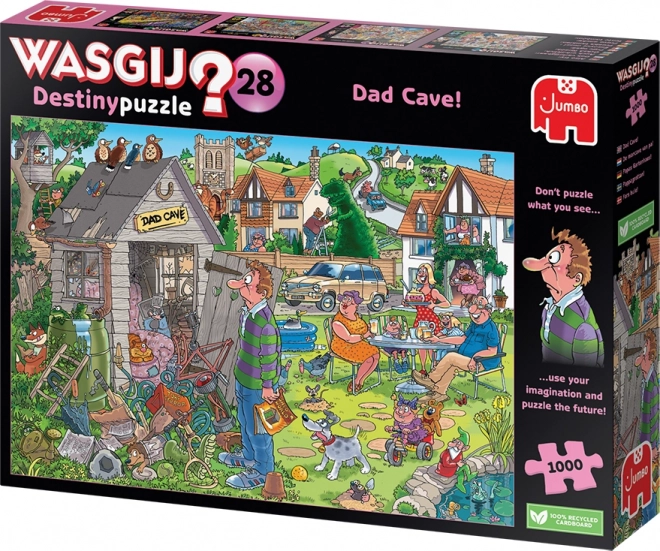 Wasgij Destiny Puzzle Dad's Cave 1000 Pieces