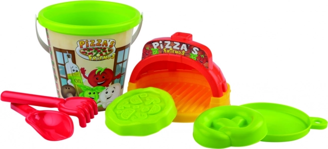 Sand Toy Set Pizza Friend