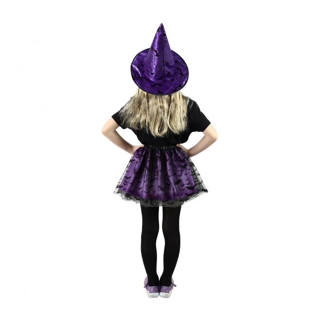 Witch Bat Tutu Costume with Hat for Girls