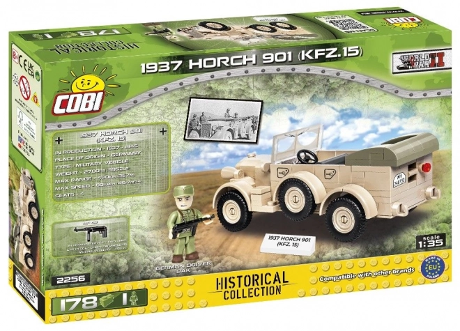 Cobi Horch 901 World War II Military Vehicle Model