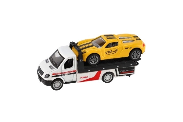 Tow Truck with Pull-Back Car