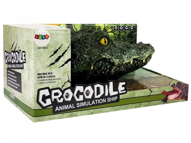 Remote Controlled Crocodile Head Boat 2.4G with 50m Range