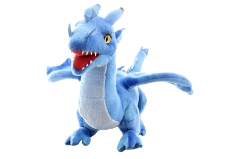 Blue Plush Dragon 36 cm