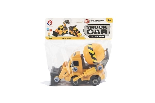 Construction Vehicle Toy with Screws