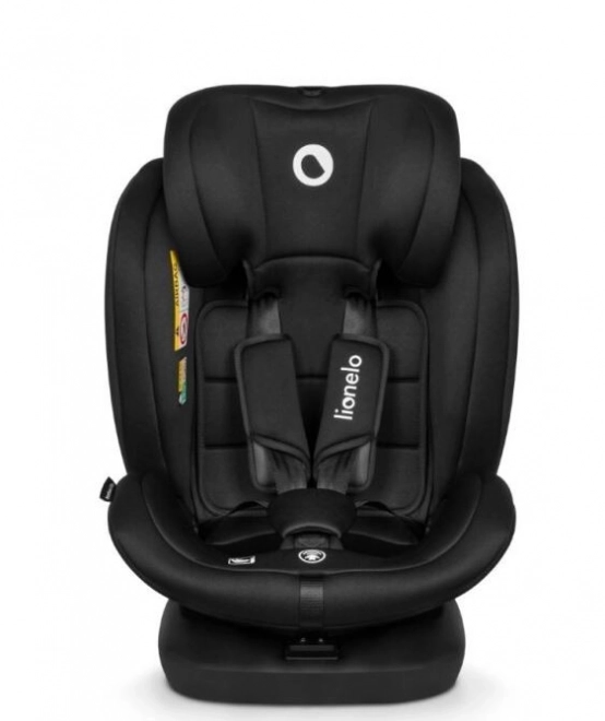 Lionelo Rotating Car Seat Bastiaan i-Size 40-150 cm Black Grey – Black Carbon