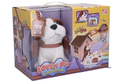 Plush Dog with House and Accessories