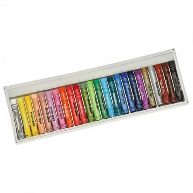 Oil Pastels by Bambino - 24 Vibrant Colors