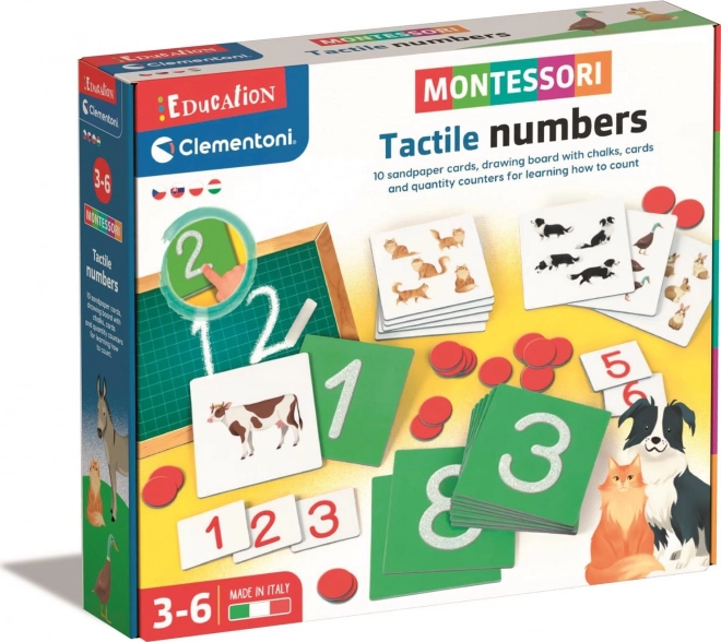 Montessori Tactile Numbers Game