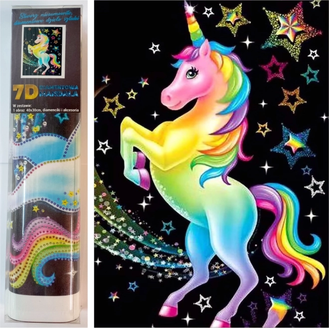 Diamond Painting Rainbow Unicorn