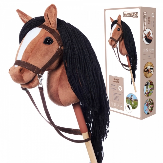 Hobby Horse Stick Horse HOPPIHORSE dark brown