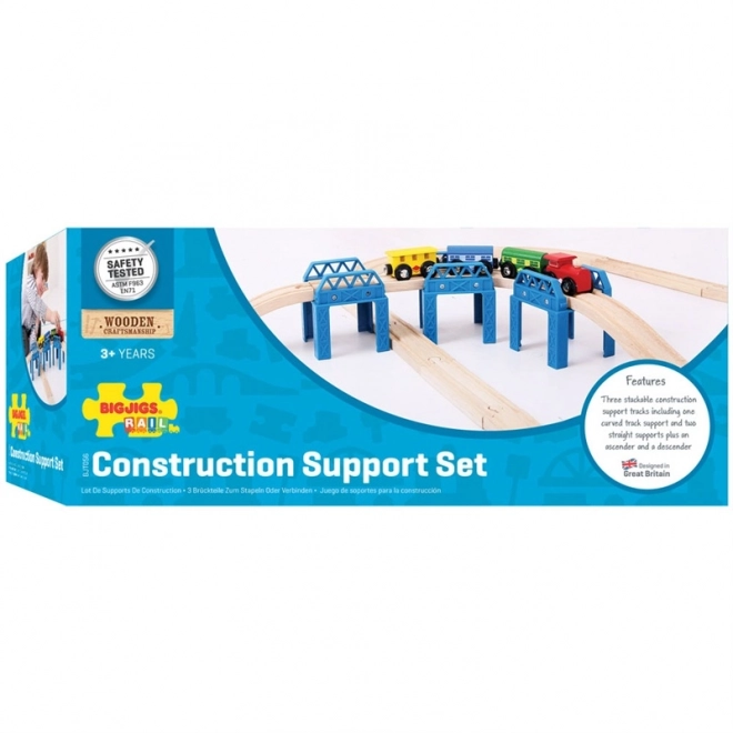 Bigjigs Rail Wooden Bridge Track Set