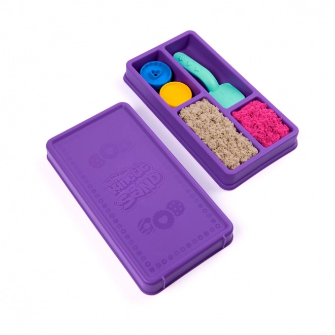 Kinetic sand for creating cookies