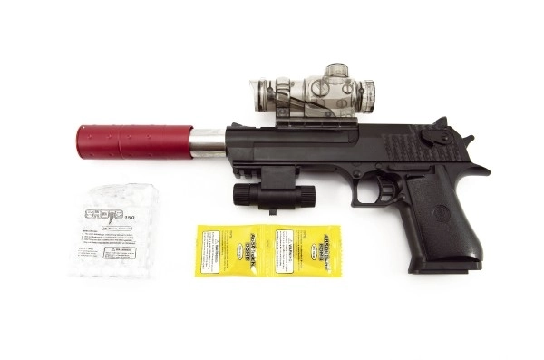 Toy Water Bead Gun with Light