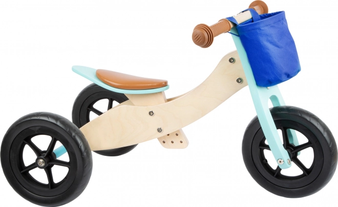 Small Foot Wooden Maxi 2-in-1 Balance Bike Turquoise