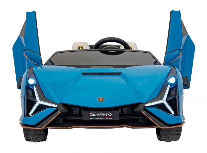 Ružové vozidlo Lamborghini Sian – Modré