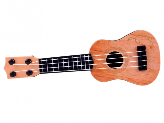 Mini Ukulele Guitar for Kids – Light Brown