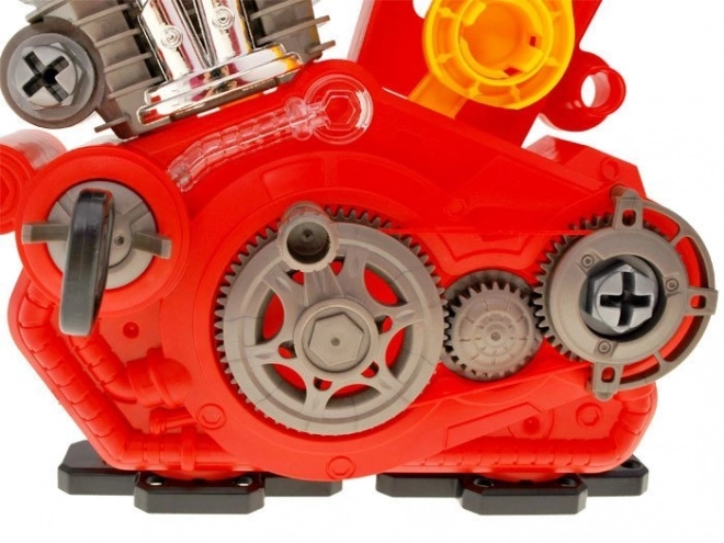 Toy Engine for Young Mechanics