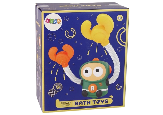 Cosmic Crab Bath Toy Shower