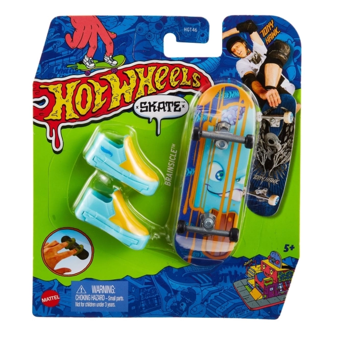 Fingerboard with Removable Skate Shoes by Hot Wheels