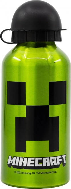 Borraccia per bere Minecraft in alluminio 400 ml