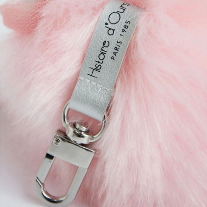 Keychain Pink Swan by Doudou et Compagnie