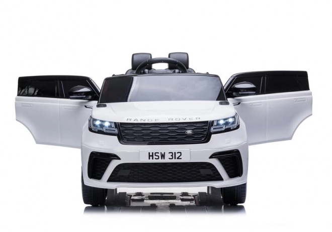 Battery-Powered Range Rover White