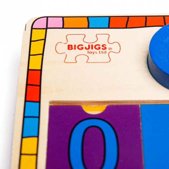 Number Stacking Board by Bigjigs Toys