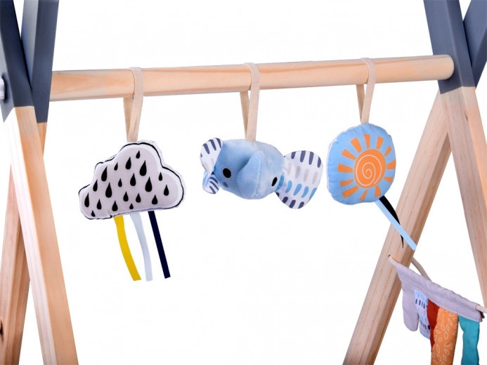 Senzorične igrače za razvoj čutov