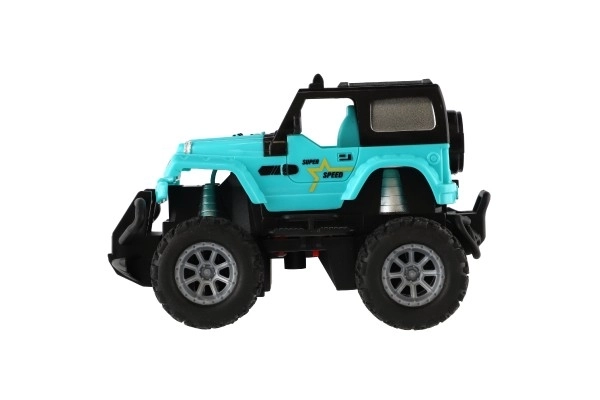 Remote Control Blue Off-Road Car