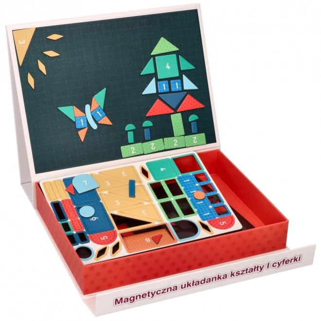 Magnetic Puzzle Shapes and Numbers