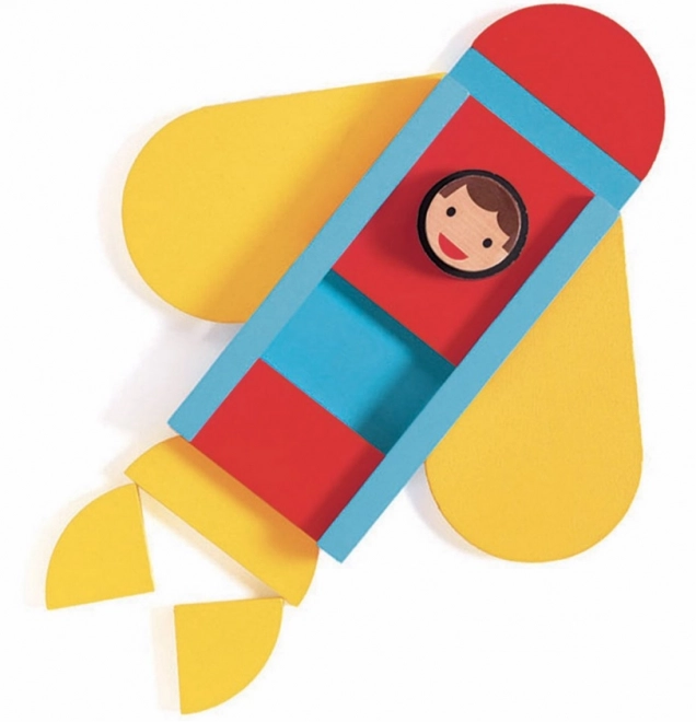 DJECO Magnetic Puzzle Transportation