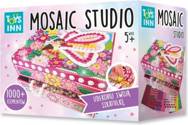 Creative Set Mosaic Fairy Casket