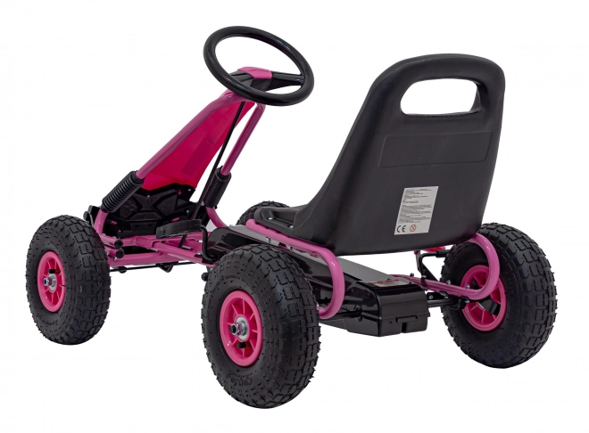 Pedal Go-Kart AIR PerHour for Kids Pink