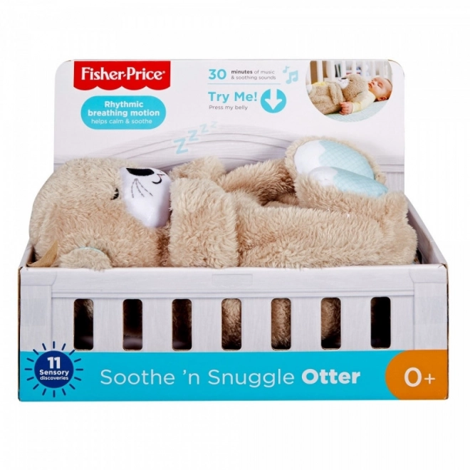 Breathing Otter Musical Soother Toy