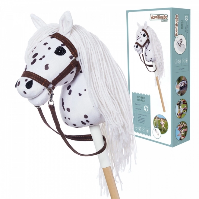 Hobby Horse HOPPIHORSE A4 Leopard - white
