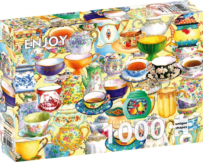 Enjoy Tea Time Puzzle 1000 Pieces