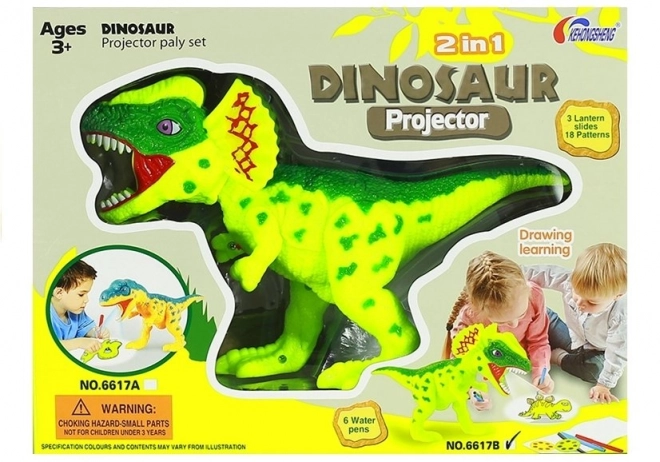 Dinosaur Drawing Projector 2-in-1