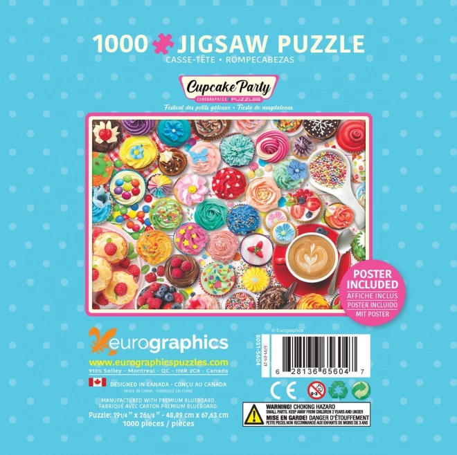 Eurographics Puzzle in Tin Box - Treat Party 1000 Pieces