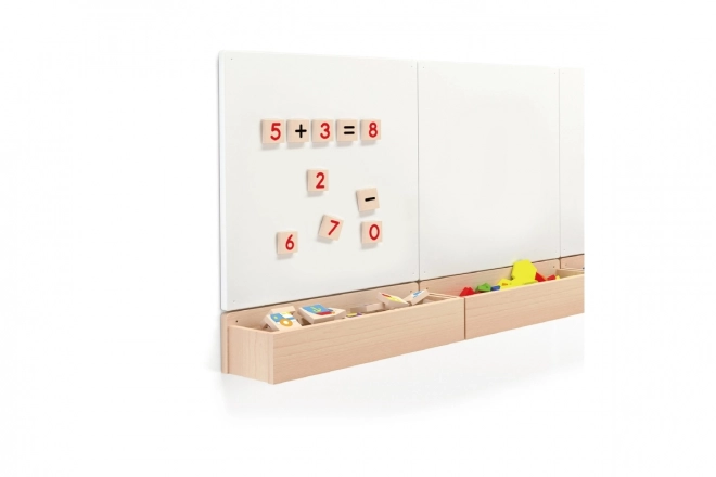 Wooden Magnetic Numbers Set