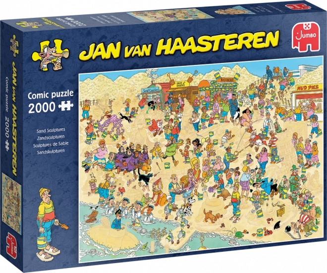 Jumbo Puzzle Jan van Haasteren Sand Sculptures 2000 Pieces