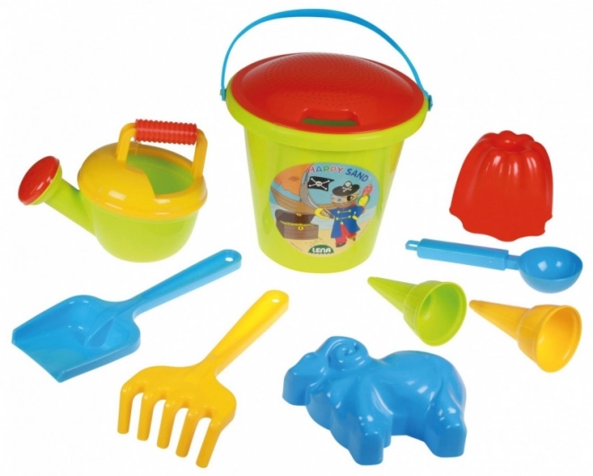 Sand Play Set for Boys with 10 Pieces