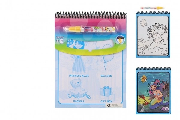 Magic Water Painting Book with Pencil Princesses