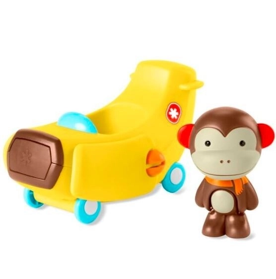 Peelin' Out Zoo Monkey Car and Plane